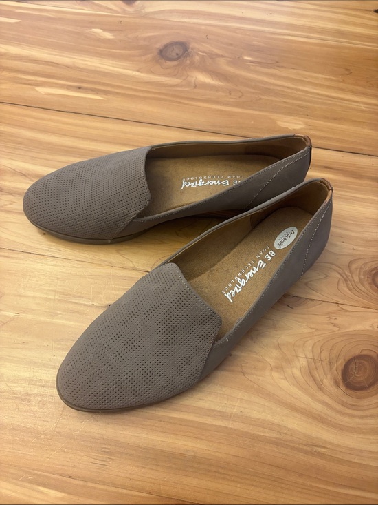 Dr. Scholl's Shoes - Dr. Scholl's Taupe Slip-On Flats